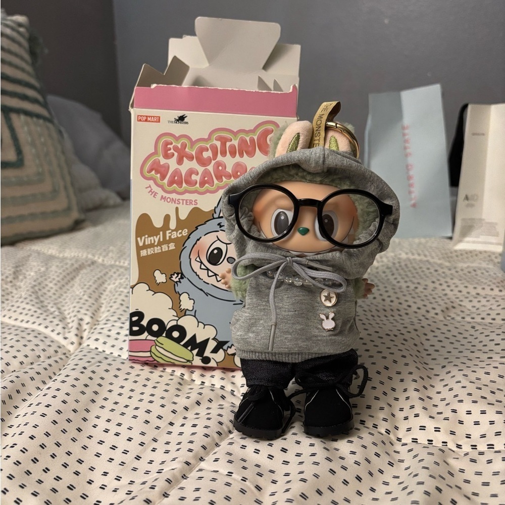: : POP MART EXCITING MACARON CUSTOM LABUBU : : - Picture 2 of 16